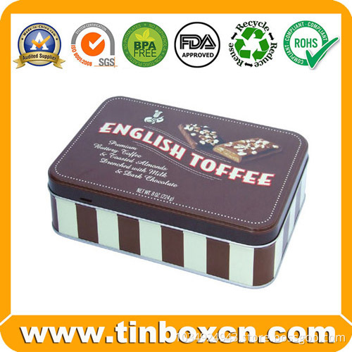 Metal Chocolate Tin Box For Packaging